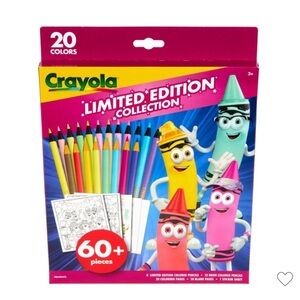 Crayola Limited Edition Coloring Set with Neon and Classic Pencils